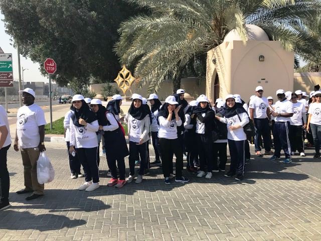 شرکت دانش آموزان و همکاران در مراسم Sport Day دبی‎