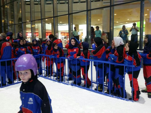 اردوی اسکی دبی دانش آموزان دوره متوسطه